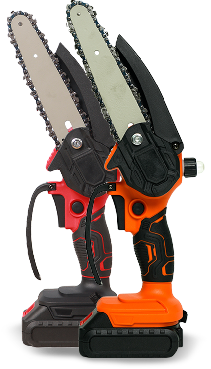 6 inch oplaadbare draadloze handkettingzaag