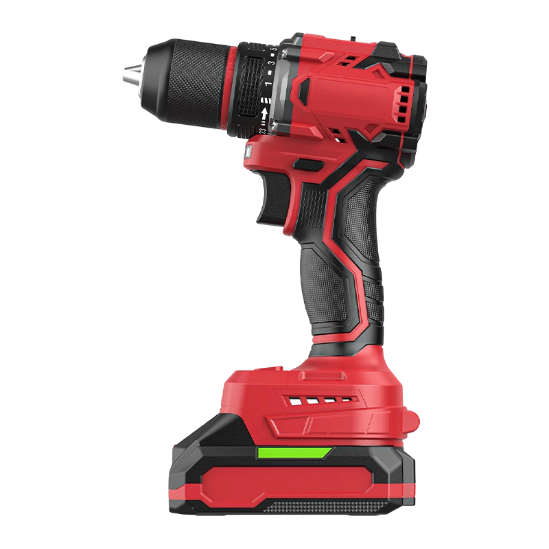 21V borstelloze compacte boormachine van 10 mm met lithium-iontechnologie